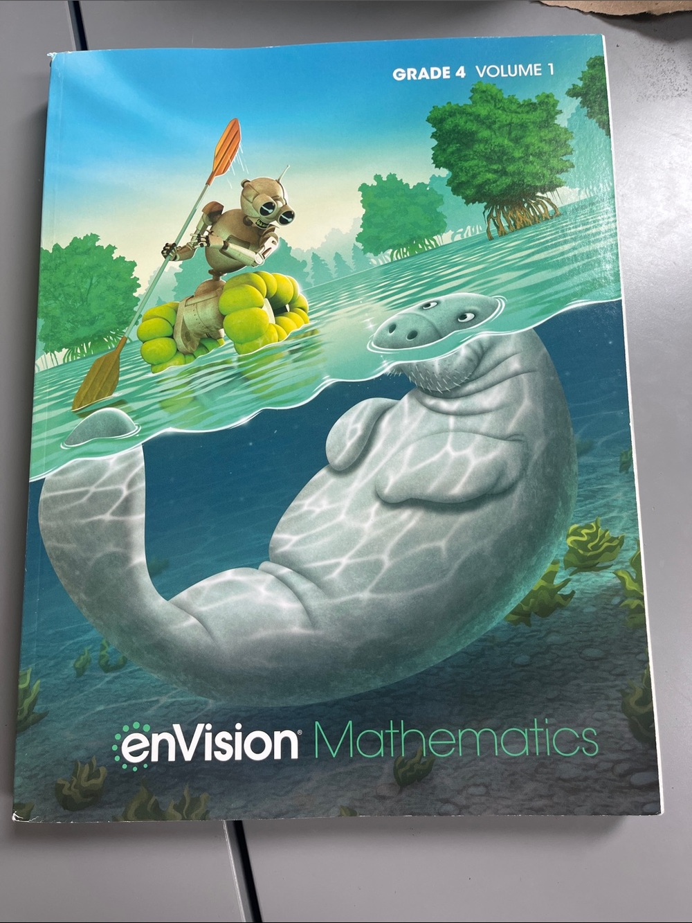 Mathematics Grade 4 Volume 1 Student Edition - Blue and Green
